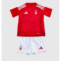 Nottingham Forest Chris Wood #11 Hemmaställ Barn 2024-25 Korta ärmar (+ Korta byxor)